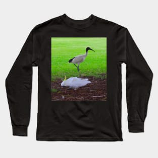 The ibis & the Cockatoo! Long Sleeve T-Shirt